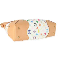 Louis Vuitton Canvas White Multicolor Monogram Judy