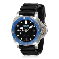 Panerai Submersible Azzurro PAM01209 Mens Watch in  Stainless Steel/Ceramic