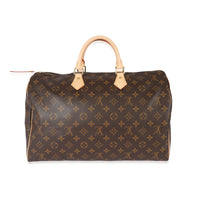 Louis Vuitton Monogram Canvas Speedy Monogram 40