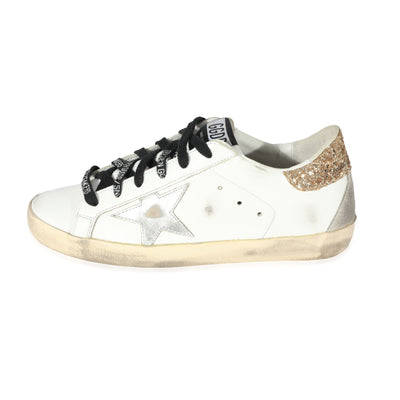 Golden Goose Wmns Superstar White Silver