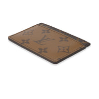 Louis Vuitton Canvas Monogram Reverse Card Holder