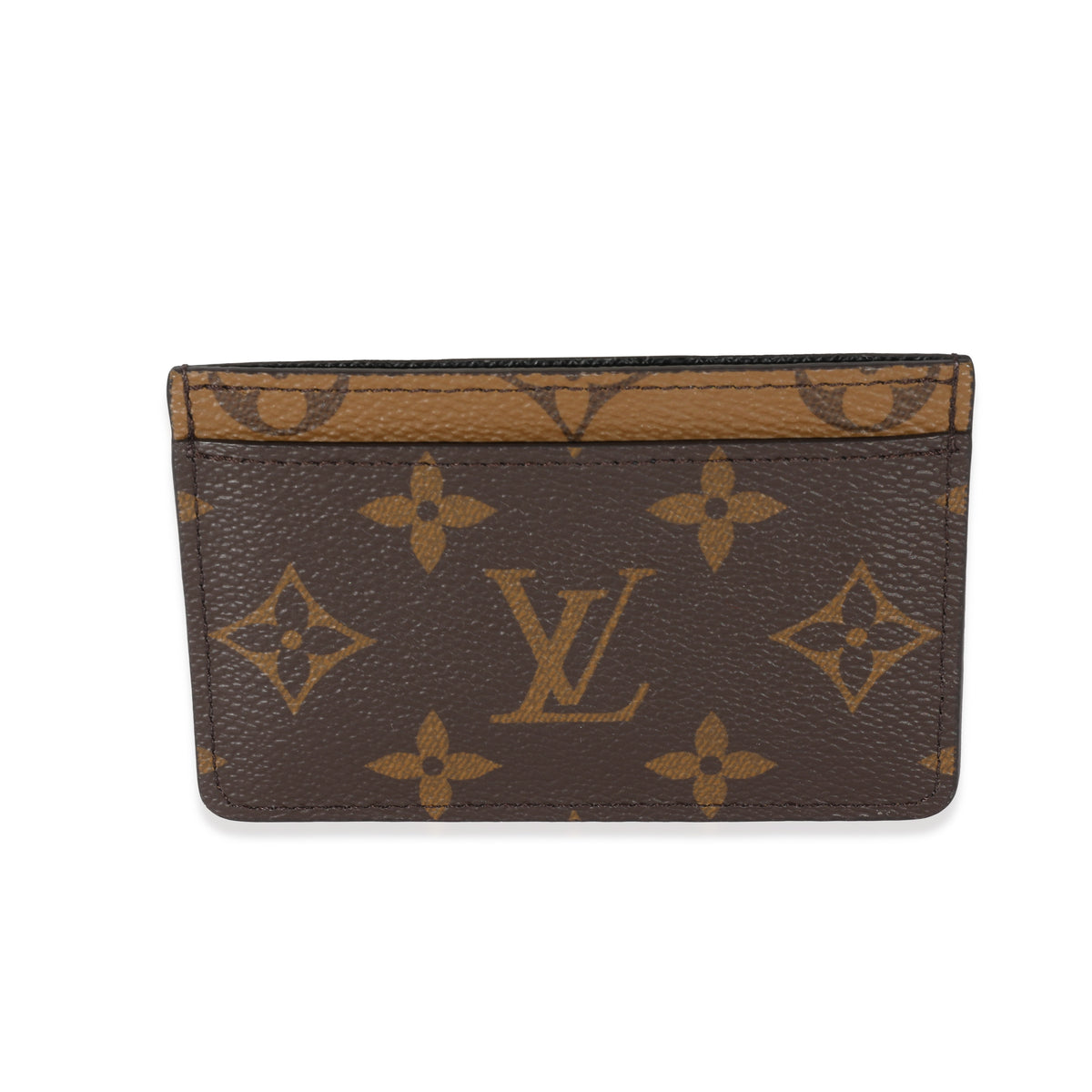 Louis Vuitton Canvas Monogram Reverse Card Holder, myGemma