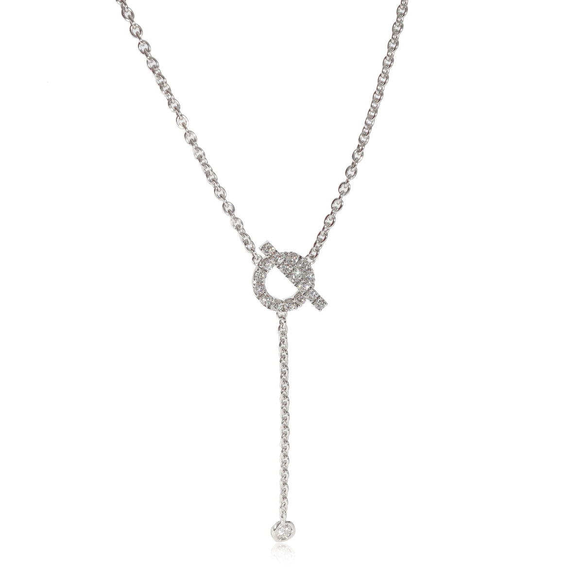 Hermes diamond necklace sale