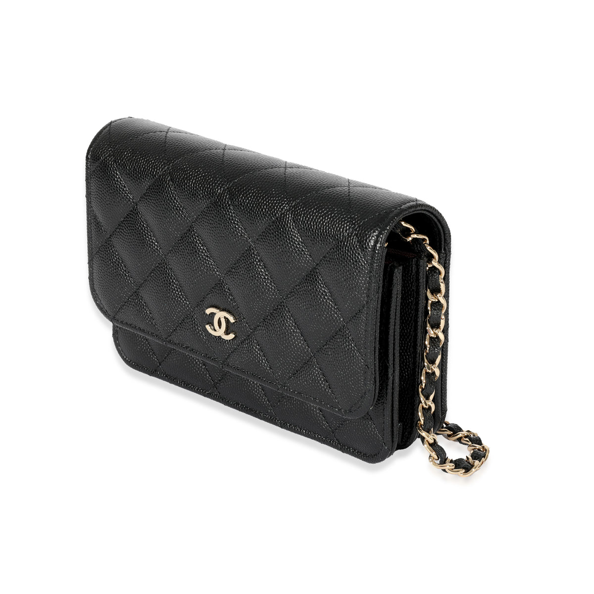 chanel black bag with pearls