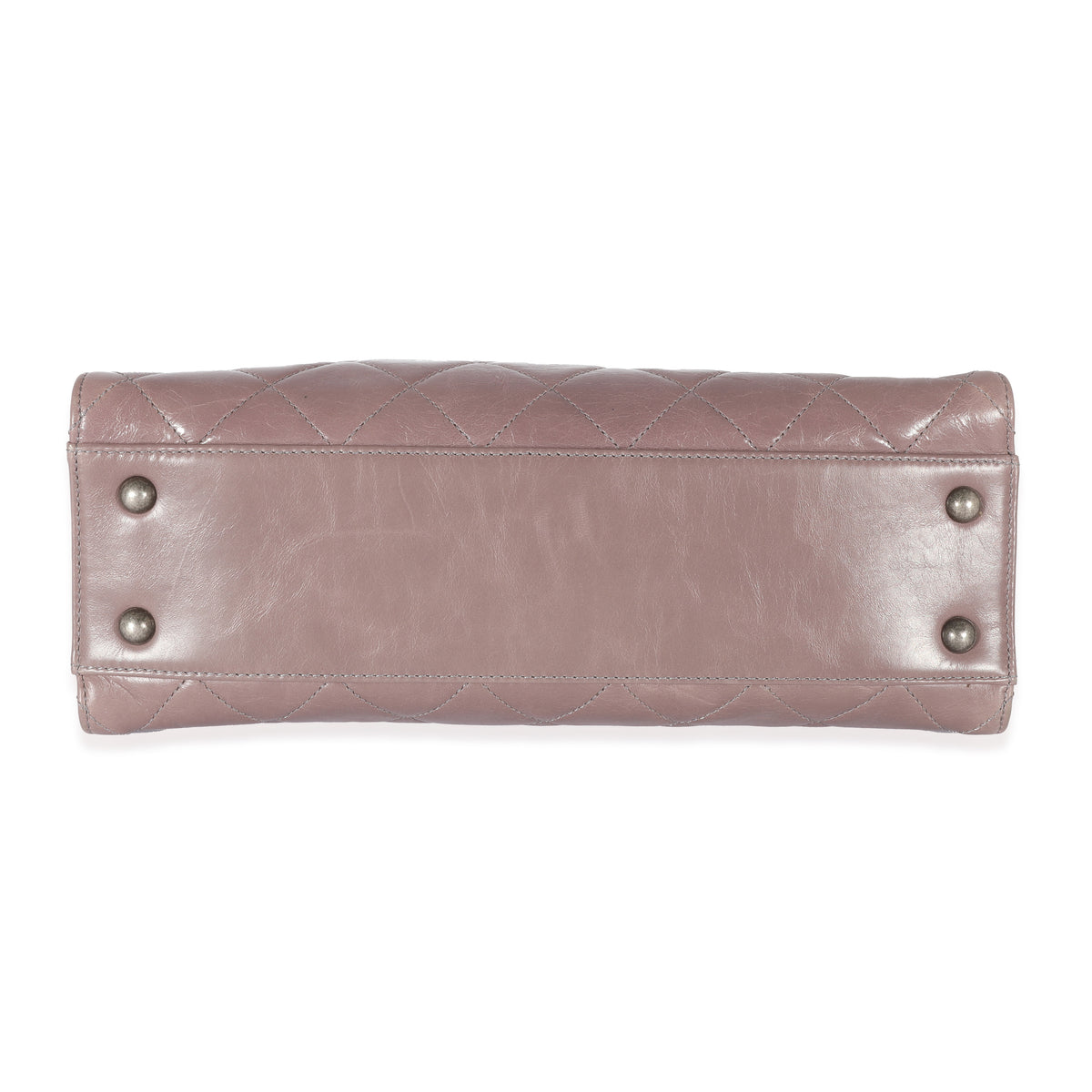 Chanel Glazed Calfskin Mauve Small Boy Shopper