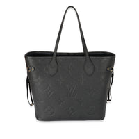 Louis Vuitton Black Monogram Empreinte Giant Neverfull MM