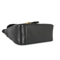 Gucci Black Leather Mini Marmont Top Handle