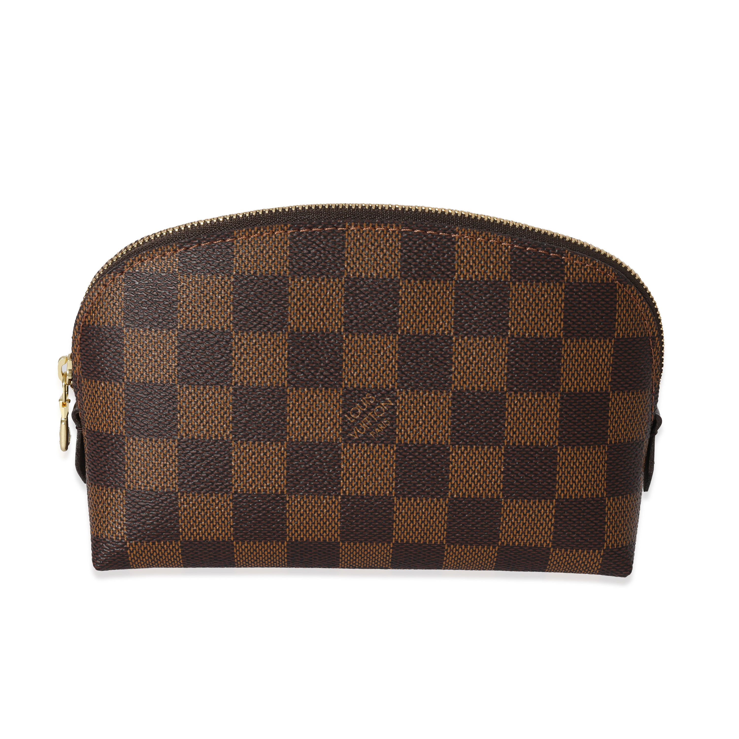 Louis Vuitton Damier Ebene Canvas Cosmetic Pouch, myGemma