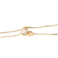 Cartier LOVE Diamond Necklace in 18K Yellow Gold 0.22 CTW