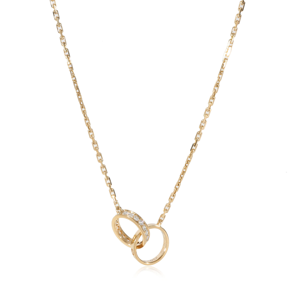 Cartier Love Interlocking Loops 18k Yellow Gold Necklace Cartier | TLC