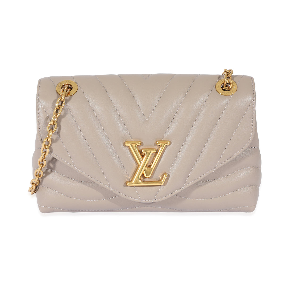 Louis Vuitton LV new Wave bag GM Taupe Grey Leather ref.881094