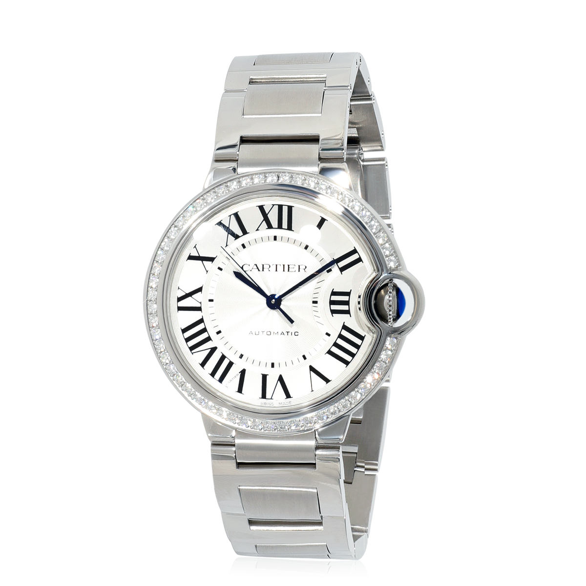 Cartier Ballon Bleu W4BB0024 Unisex Watch in  Stainless Steel