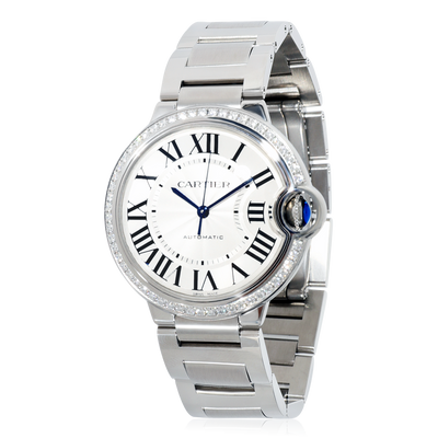 Cartier Ballon Bleu W4BB0024 Unisex Watch in  Stainless Steel