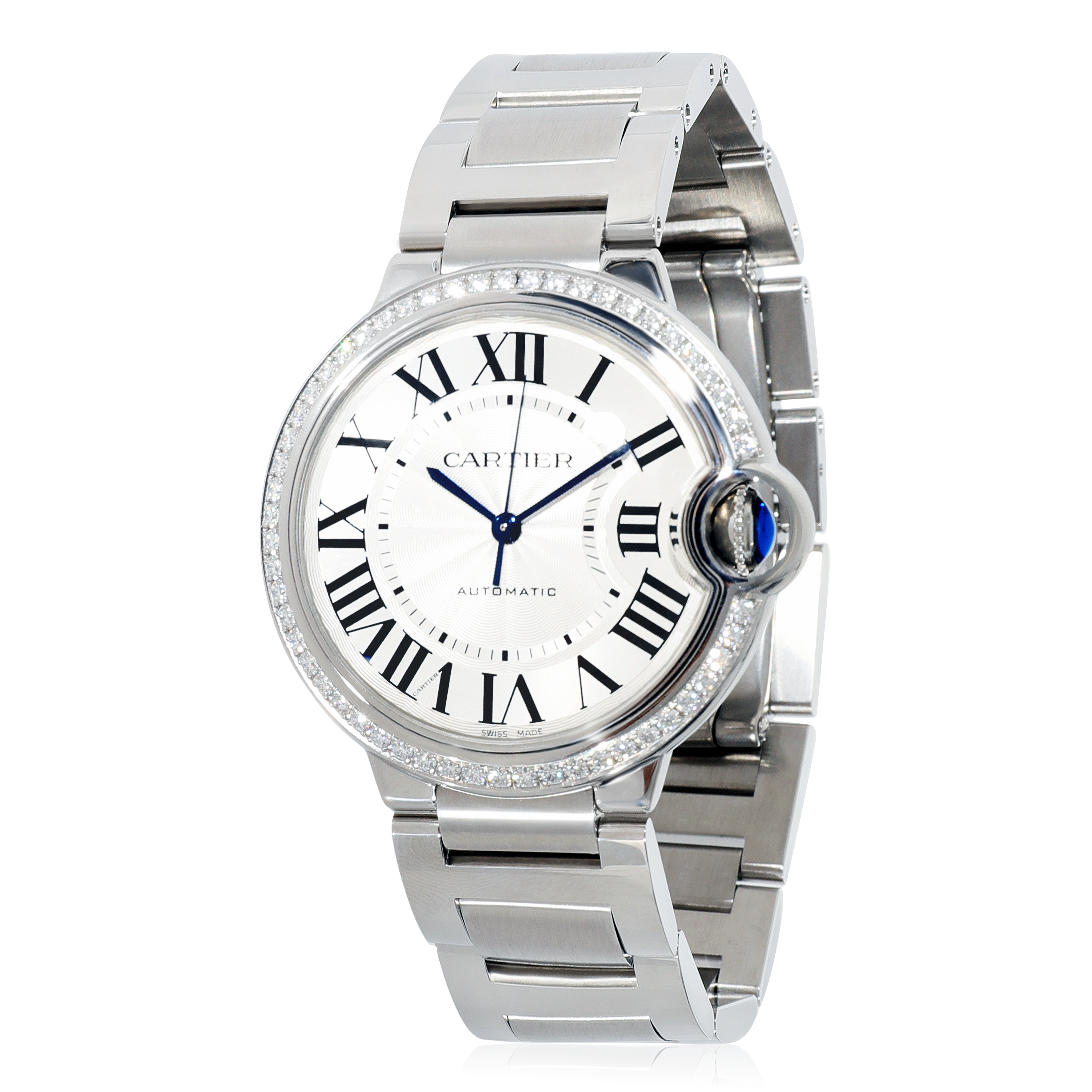 Cartier Ballon Bleu W4BB0024 Unisex Watch in Stainless Steel