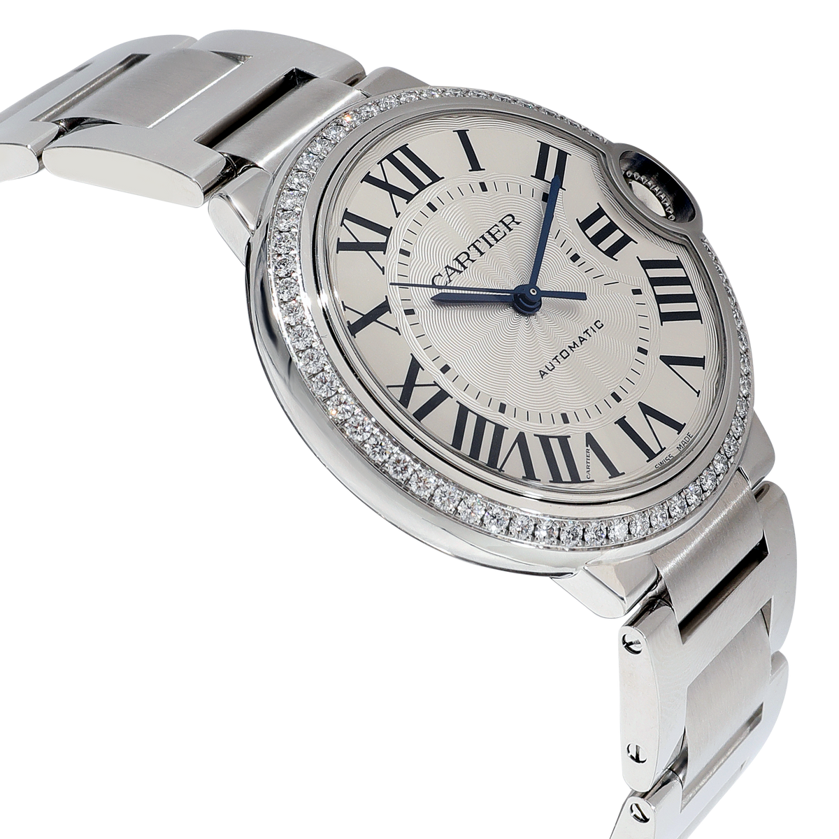 Cartier Ballon Bleu W4BB0024 Unisex Watch in  Stainless Steel