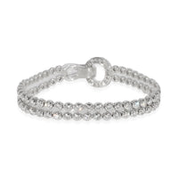 Cartier Agrafe Diamond Bracelet in 18k White Gold 3.99 CTW