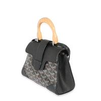 Goyard Black Goyardine Mini Saigon