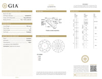 GIA Certified 1.55 Ct Round cut G VS2 Loose Diamond