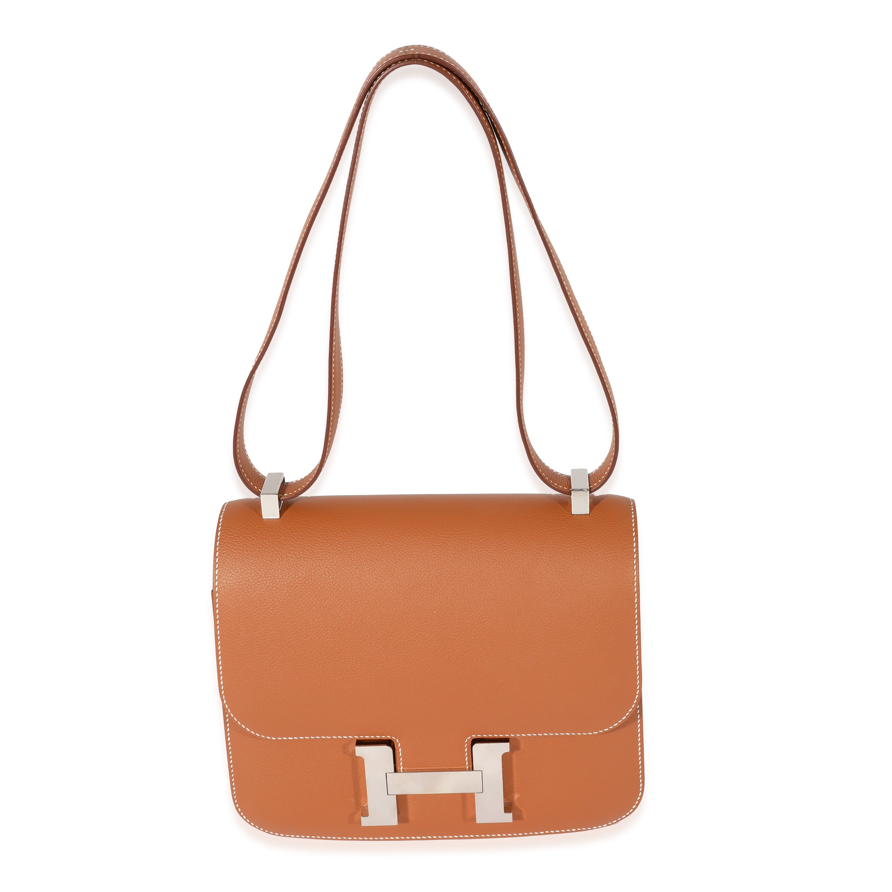 Hermes 24/24 Mini bag gold evercolor PHW