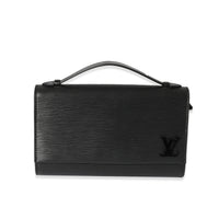 Louis Vuitton Black Epi Clery