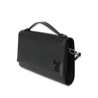 Louis Vuitton Black Epi Clery