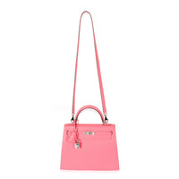 Hermes Rose Azalee Epsom Kelly 25 PHW