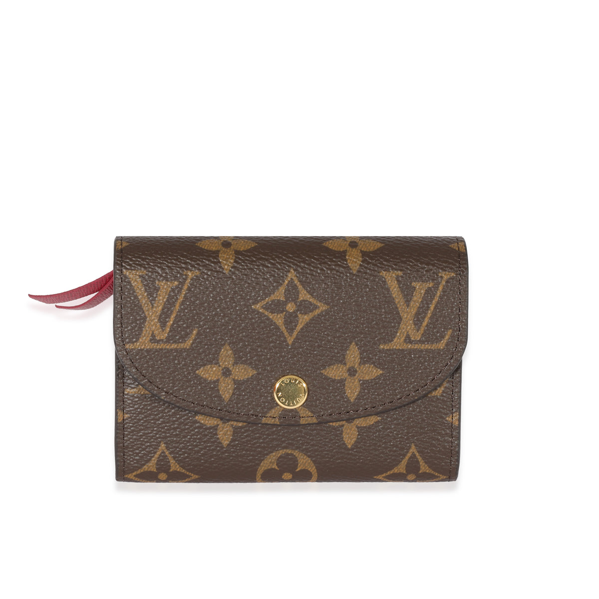 Louis Vuitton Coated Canvas Rosalie Coin Purse - Brown Wallets