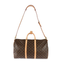 Louis Vuitton Monogram Canvas Keepall Bandouliere 50