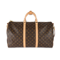 Louis Vuitton Monogram Canvas Keepall Bandouliere 50