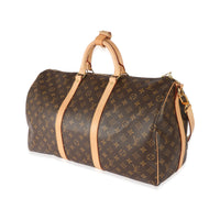 Louis Vuitton Monogram Canvas Keepall Bandouliere 50