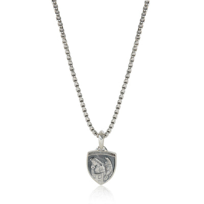 David Yurman St. Michael Amulet Pendant in Sterling Silver