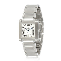 Cartier Tank Francaise W51002Q3 Unisex Watch in  Stainless Steel