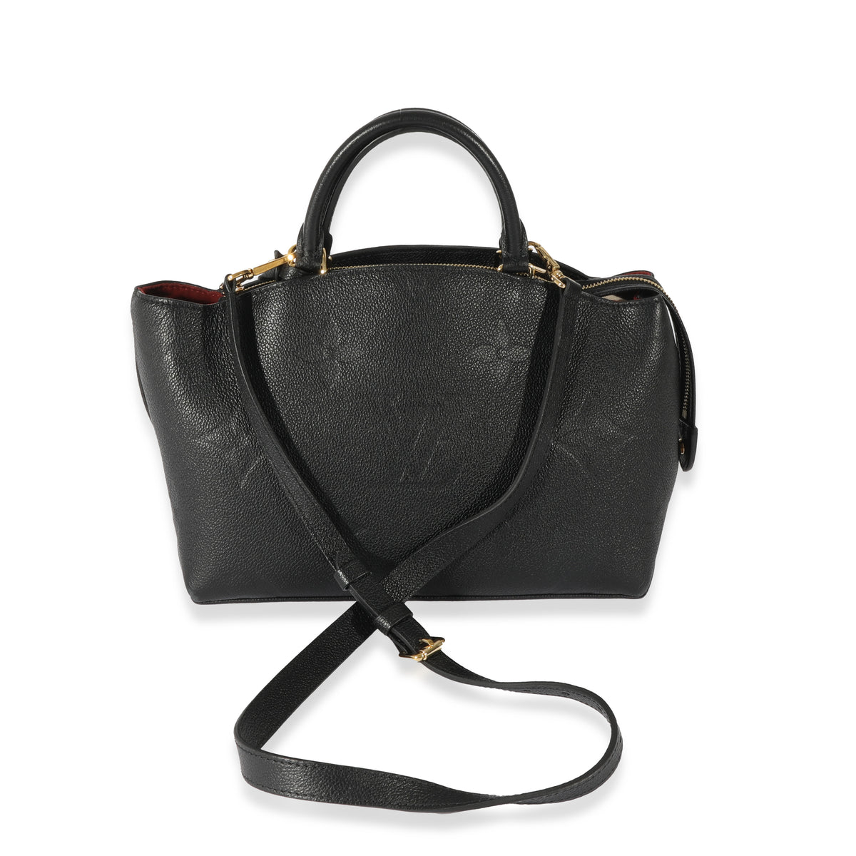 NEW Louis Vuitton Petit Palais Bicolor Monogram Empriente Leather Bag Black