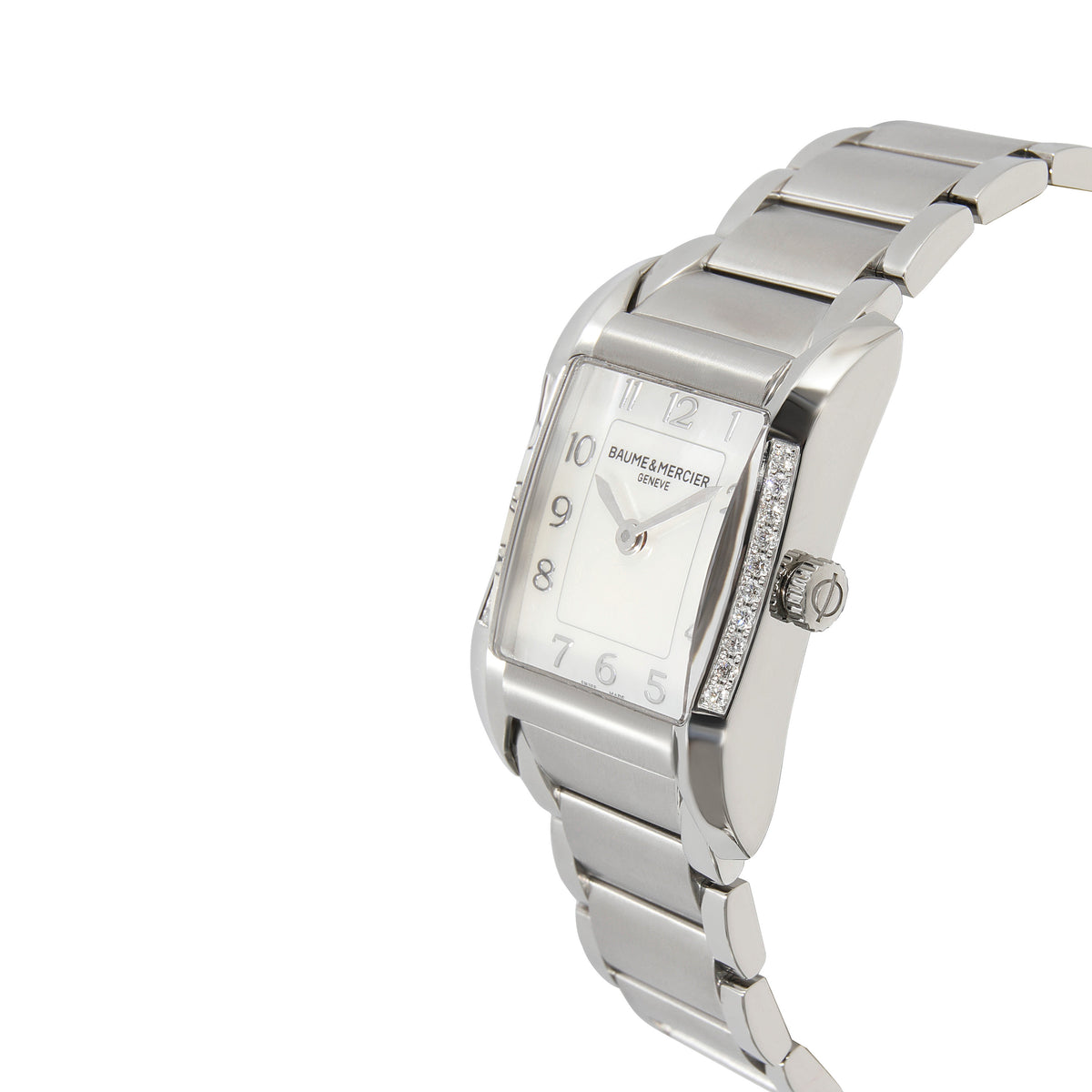 Baume & Mercier Hampton 65725 Womens Watch in  Stainless Steel