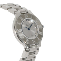 Cartier 21 Must de Cartier 1340 Womens Watch in  Stainless Steel