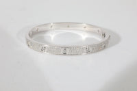 Cartier Love Bracelet, Diamond-Paved (White Gold, Diamonds)