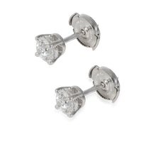 Tiffany & Co. Diamond Stud Earrings in  Platinum G VS1 1 CTW