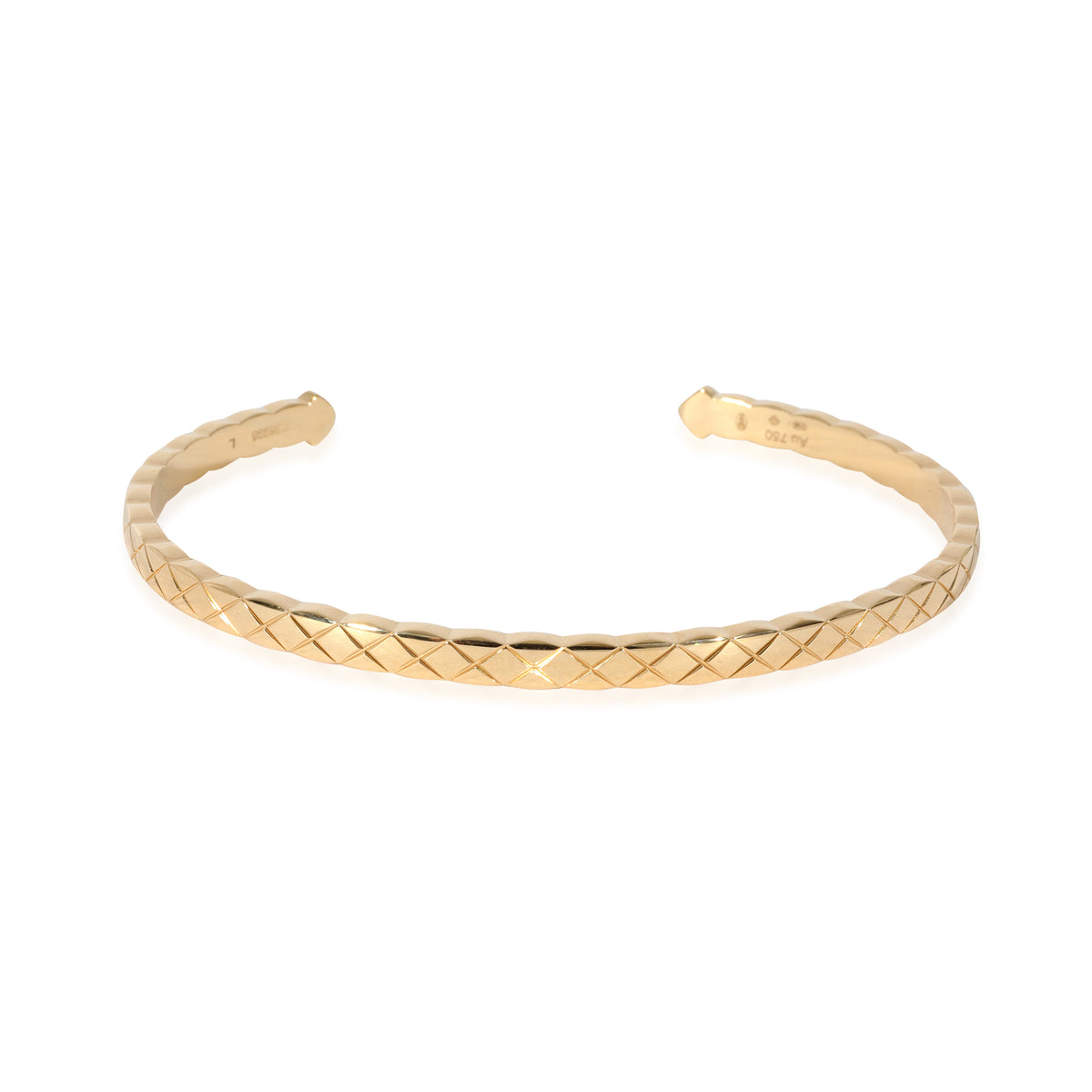 Chanel Coco Crush Open Cuff Bracelet in 18k Yellow Gold