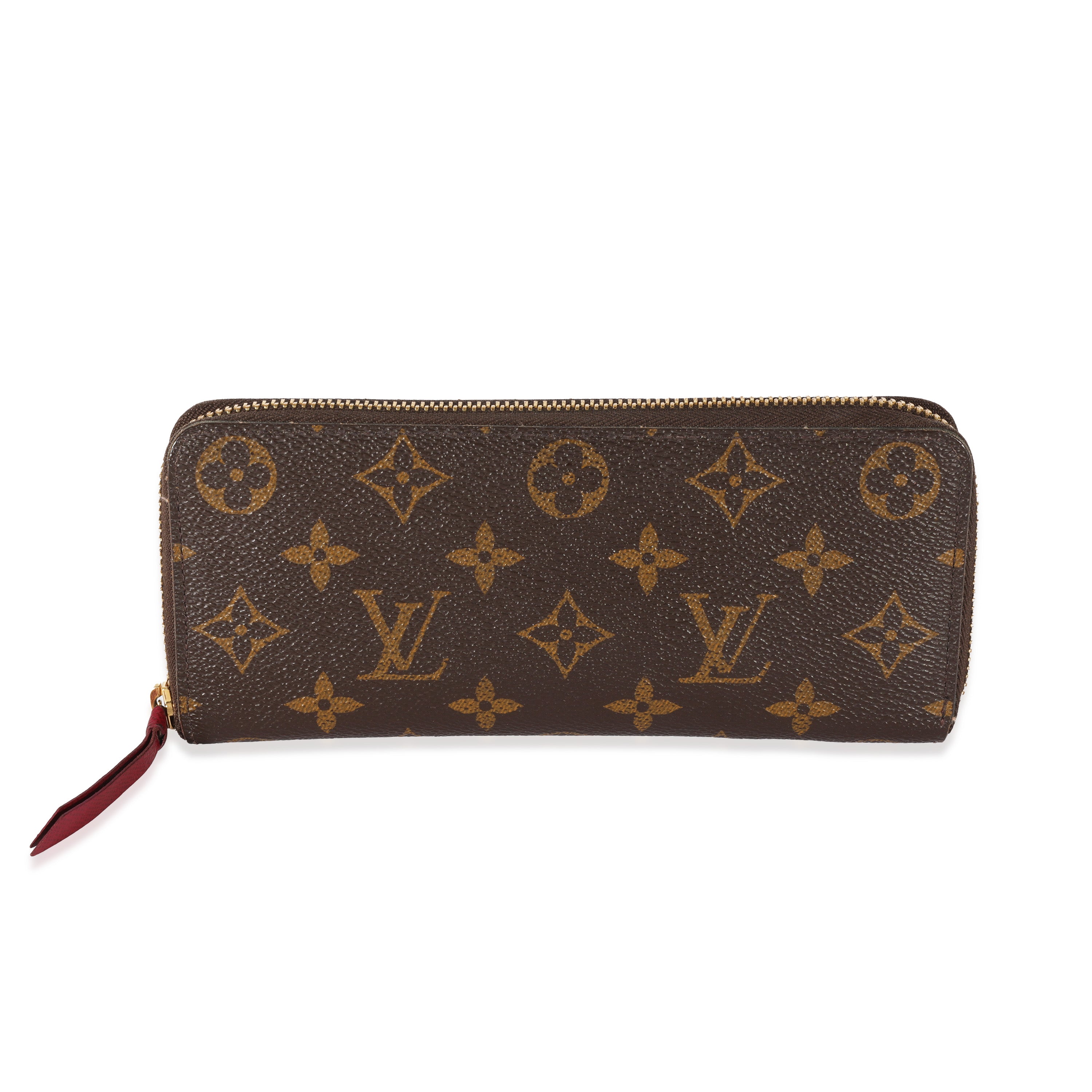 Louis Vuitton Monogram Canvas Clemence Wallet, myGemma