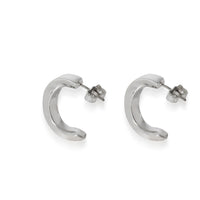 Tiffany & Co. Small Twist Hoop Earrings in Sterling Silver