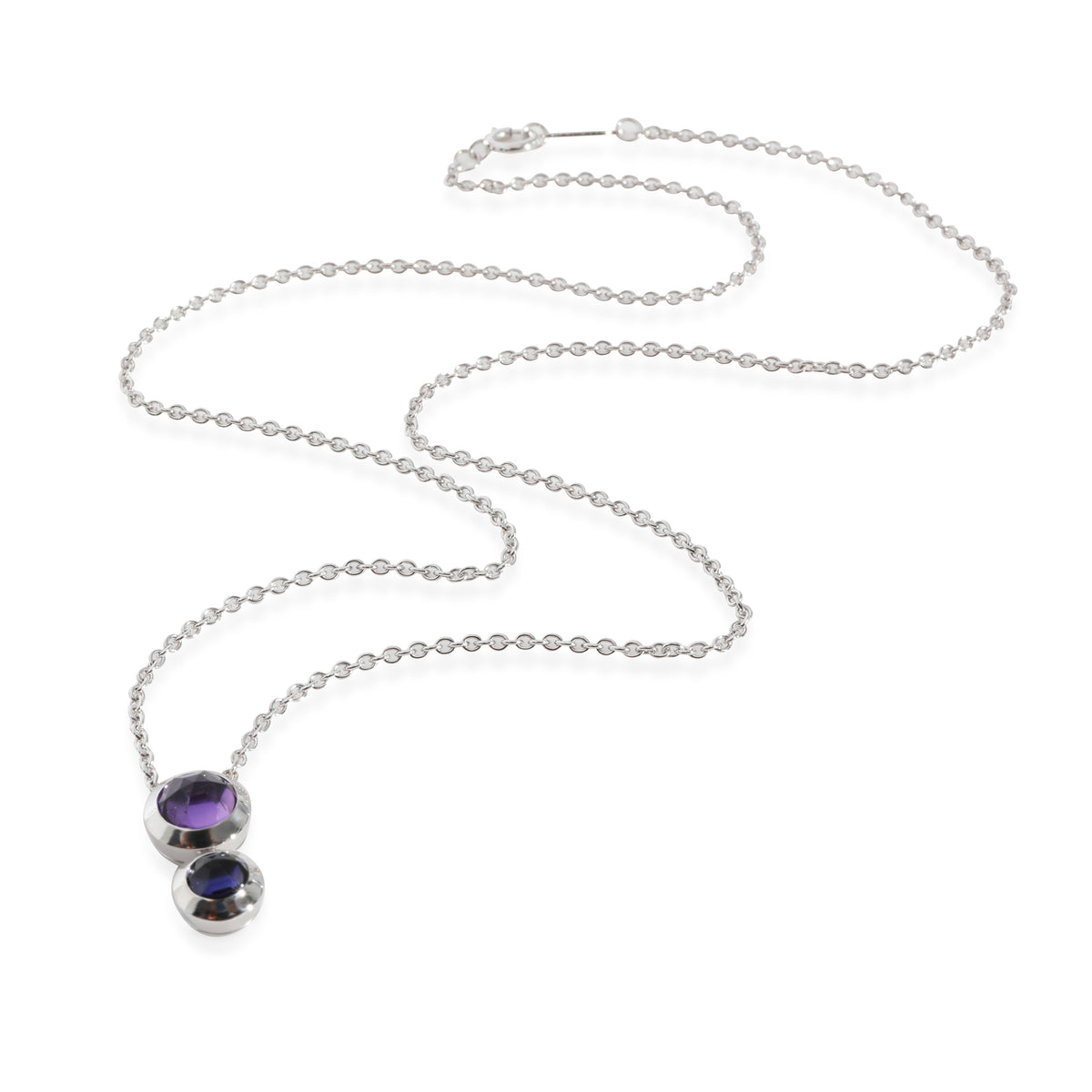 Tiffany & Co. Amethyst Sparklers Pendant Necklace - Sterling Silver Pendant  Necklace, Necklaces - TIF66695 | The RealReal