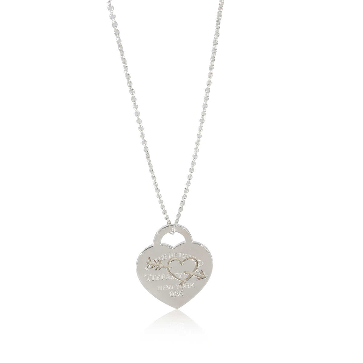 Tiffany & Co. Return To Tiffany Heart & Arrow Pendant in  Sterling Silver