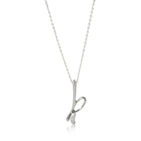 Tiffany & Co. Elsa Peretti Alphabet K Pendant in  Sterling Silver