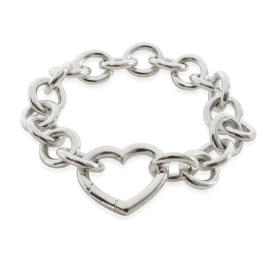 Tiffany & Co. Heart Clasp Bracelet in  Sterling Silver