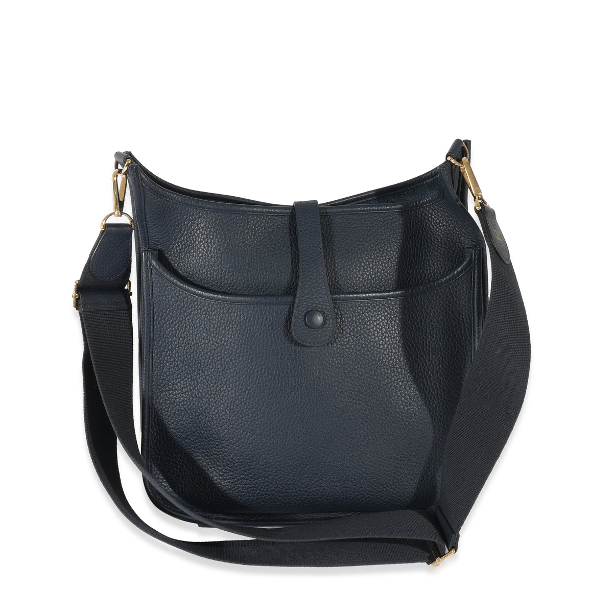 Hermes Bleu De Malte Clemence Evelyne III PM | myGemma | Item #129197