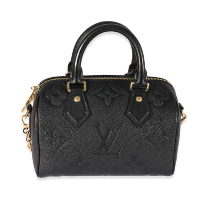 Louis Vuitton Black Oversized Empreinte Bandouliere 20