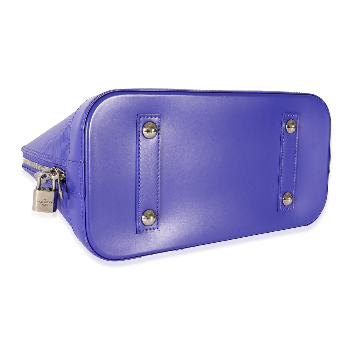 Louis Vuitton Vintage Epi Alma PM Satchel Purple