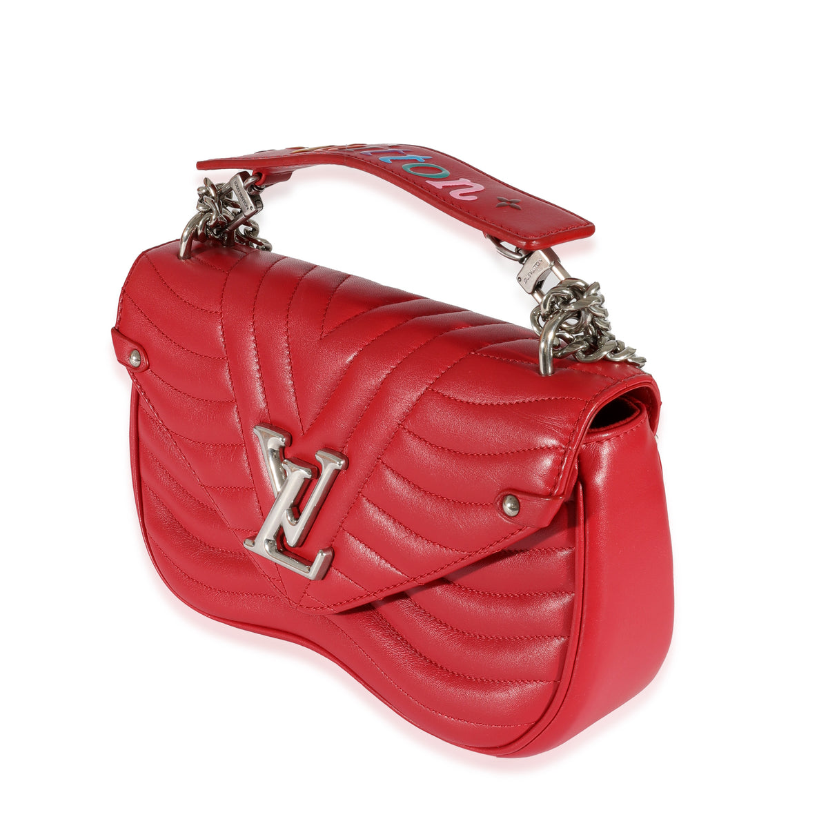 NEW - LV New Wave Heart-Shaped Red Calfskin Shoulder Bag_Louis  Vuitton_BRANDS_MILAN CLASSIC Luxury Trade Company Since 2007