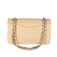 Chanel Beige Caviar Medium Classic Double Flap Bag