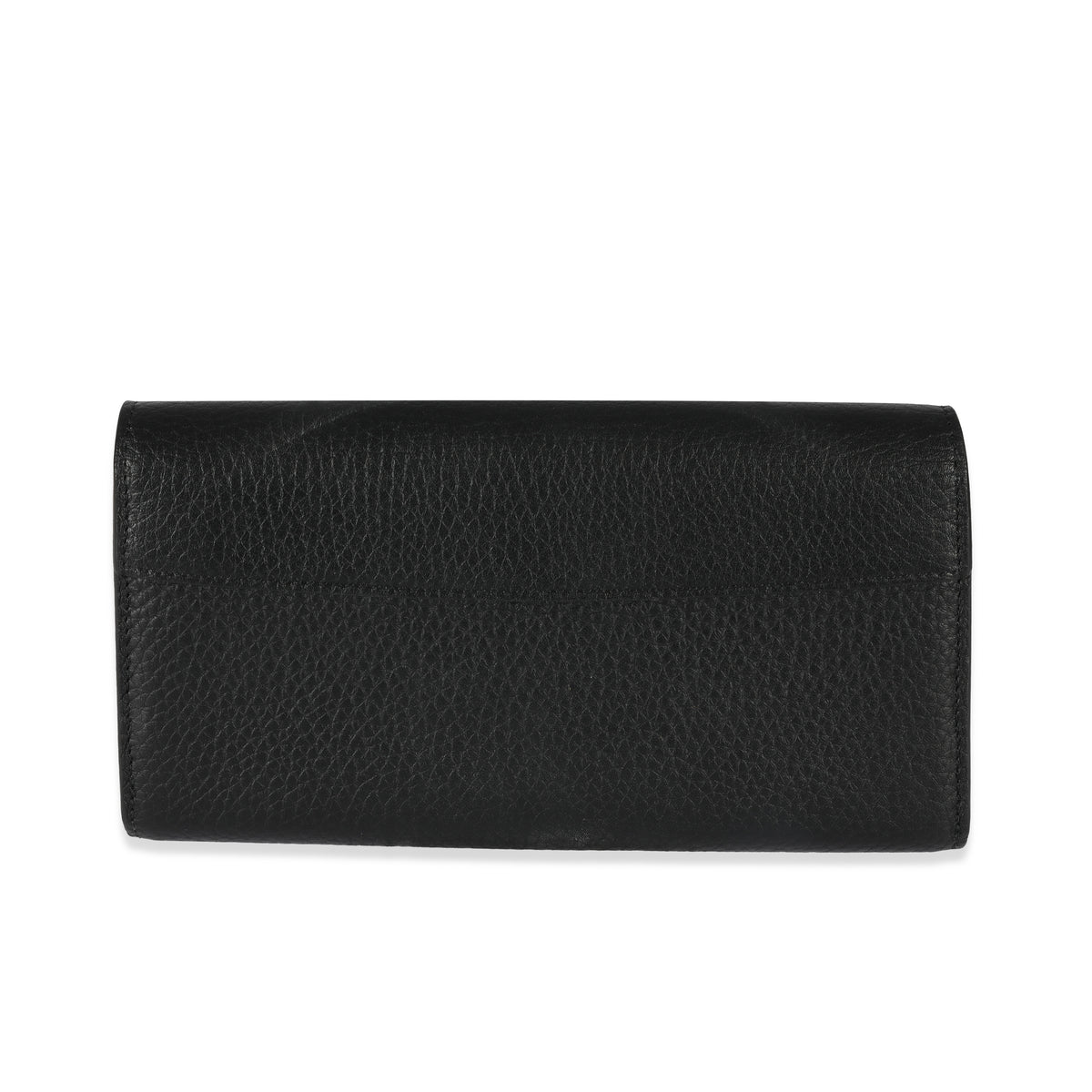 Louis Vuitton Black Leather Capucines Wallet